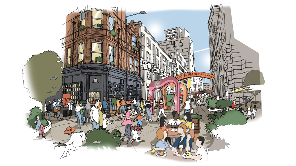Aldgate Connect BID drawing